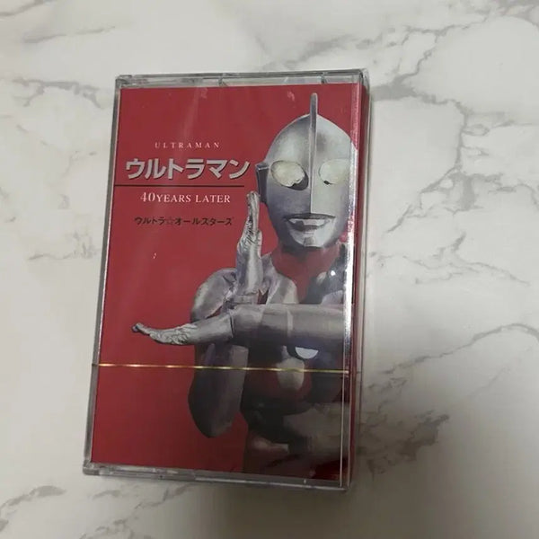 [BUNJANG] Ultraman 40th Anniversary '40 Years Later' Limited Edition Cassette Tape / 울트라맨 40주년 기념 40YEARS LATER 카세트 테이프