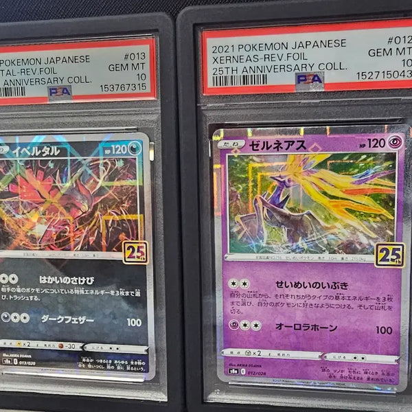 [BUNJANG] Pokemon TCG 25th Anniversary Holo Xerneas & Yveltal PSA 10 Set / 포켓몬 카드 25주년 PSA10 홀로 제르네아스, 이벨타르 팝니다