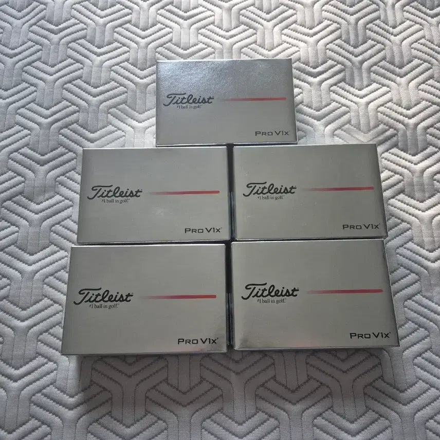 [BUNJANG] Titleist Pro Vix Golf Balls (6-ball sleeves, 5 boxes) / 타이틀리스트 PRO VIX 골프공 6구 5박스