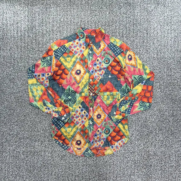 [BUNJANG] Givenchy 90s Vintage Geometric Pattern Shirt / MJ 빈티지9. 지방시(Givenchy) 90s 빈티지 기하학 패턴 셔츠