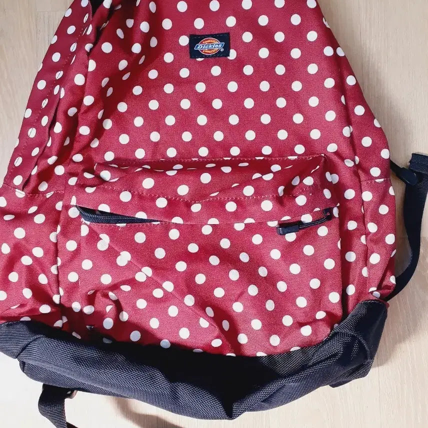 [BUNJANG] Dickies Red Polka Dot Backpack / Dickies 백팩 디키즈 가방 학생가방 여행가방 에코백 책가방 노트북가방