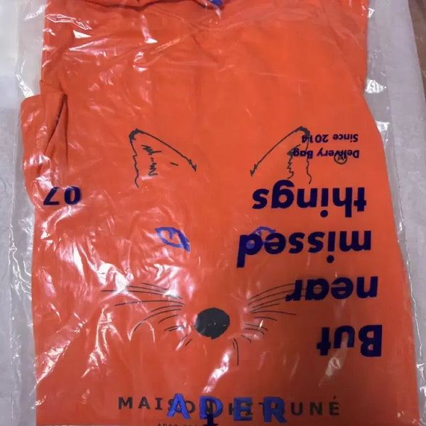 [BUNJANG] Ader Error x Maison Kitsuné T-Shirt / 아더에러 메종키츠네 반팔