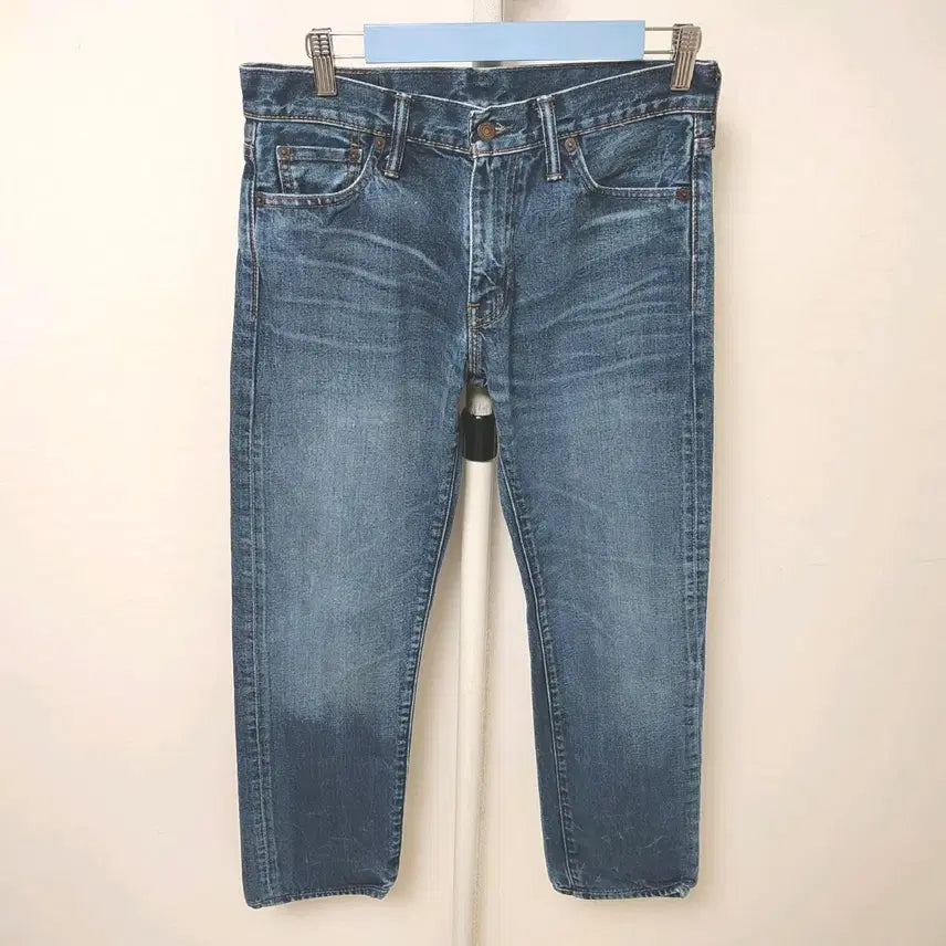 [BUNJANG] Levi's 504 Men's Cropped Jeans / [30] 추동용 리바이스 504 남성 9부 청바지 데님팬츠