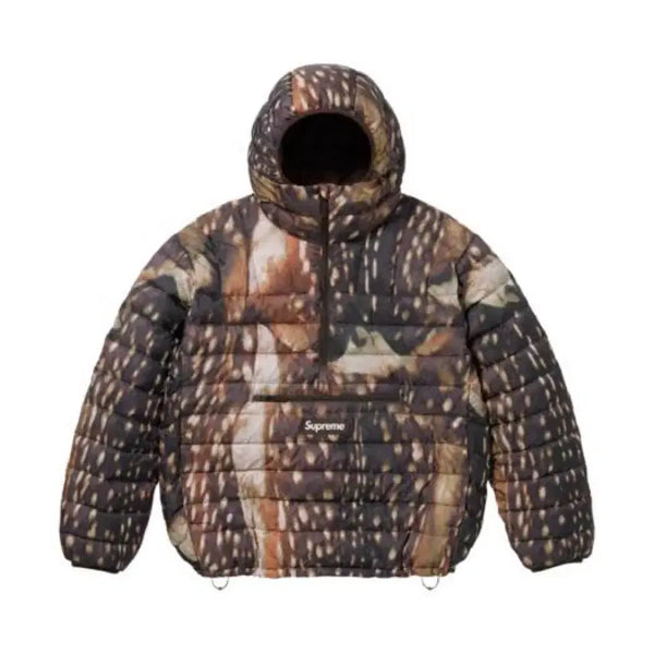 [BUNJANG] Supreme Micro Down Half Zip Deer L / 슈프림 마이크로 다운 하프 집 디어