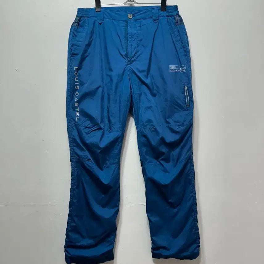 [BUNJANG] Louis Castel Blue Training Pants Size 30 / 루이까스텔 블루 트레이닝 바지 30