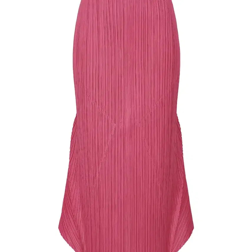 [BUNJANG] Pleats Please Issey Miyake Seeker Bottom 2 Skirt Bright Pink / 플리츠플리즈 씨커 보텀 2 스커트 브라이트 핑크