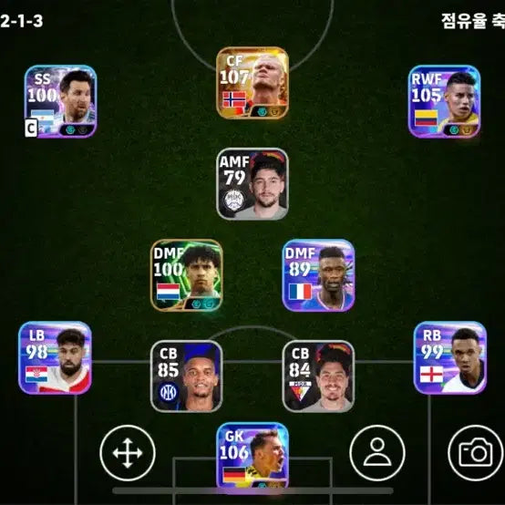 [BUNJANG] eFootball Account - Haaland (Living Legend Showtime), Neuer, Rodri / 이풋볼 계정판매