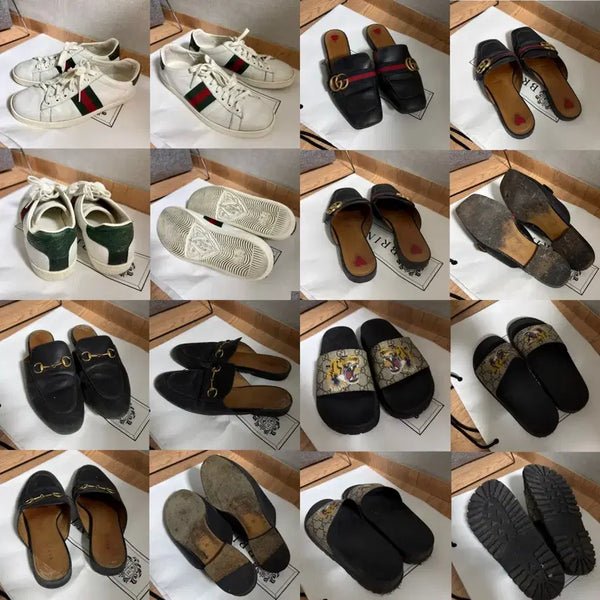 [BUNJANG] Gucci Authentic Shoes Bundle Set (4 Pairs) / 구찌 정품 신발 4켤레 일괄 판매(백화점 매장구매 정품)