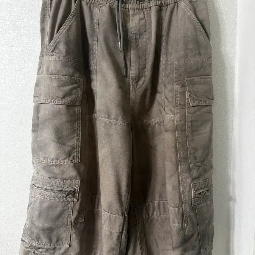 [BUNJANG] Juun.J Dirty Oil Washing Bermuda Pants 48 / 준지 더티오일워싱 버뮤다팬츠 48