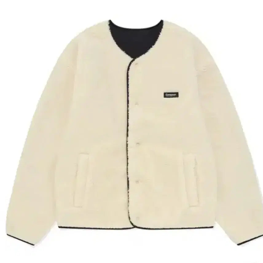 [BUNJANG] Covernat Reversible Jacket Ivory Padding (S) / 커버낫 리버시블 자켓 아이보리 패딩 (s)