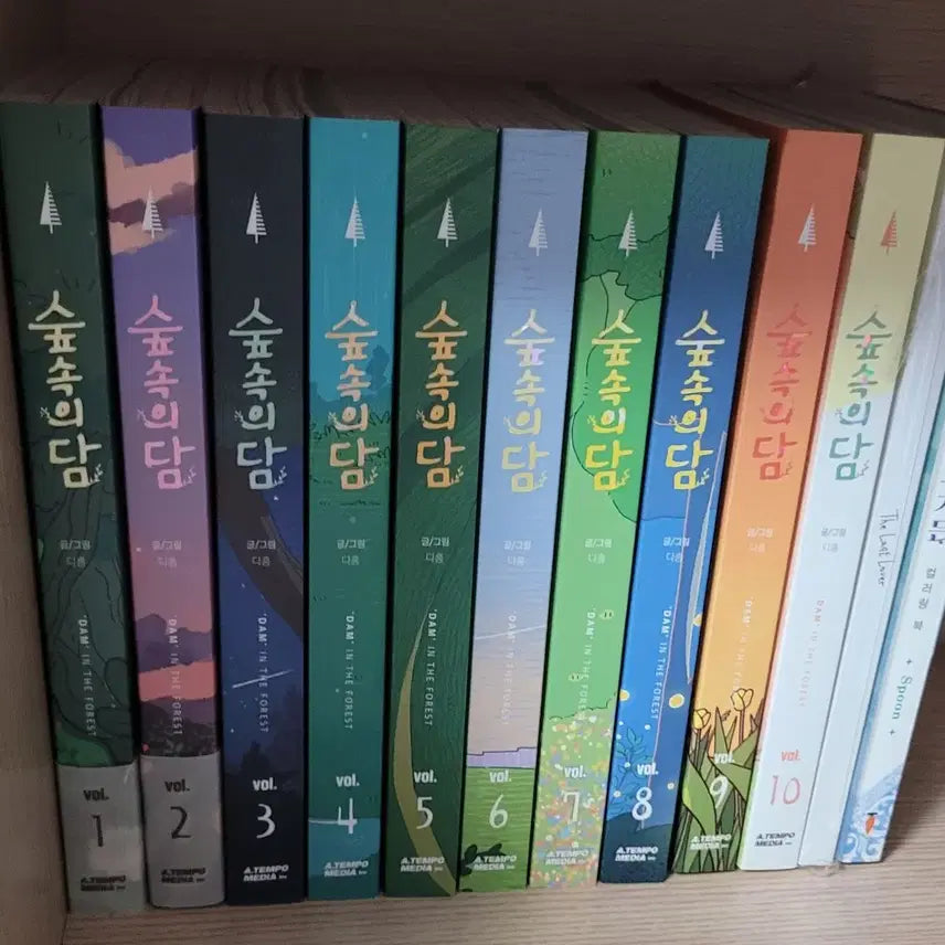 [BUNJANG] The Forest of Dam Complete Set / 택포)숲속의 담 전권