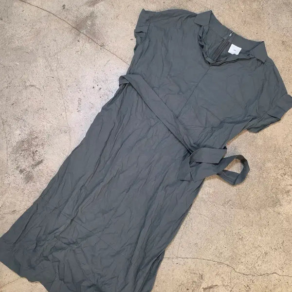 [BUNJANG] KUHO Midi Dress Charcoal / 구호 미디 원피스 차콜