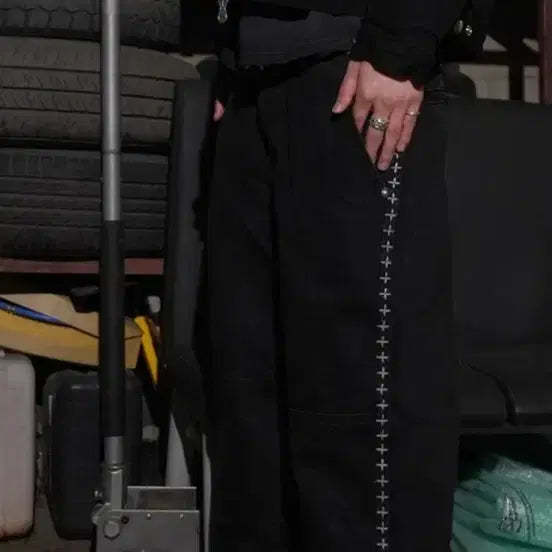 [BUNJANG] THUG CLUB Double Knee Dickies Pants / 떠그클럽 디키즈 더블니