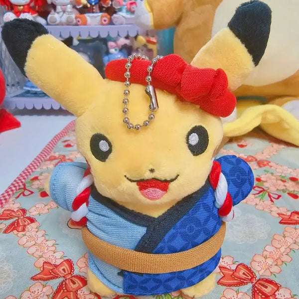 [BUNJANG] Pokemon 2016 Matsuri Festival Pikachu Mascot Plush / 포켓몬 2016 마츠리 축제 피카츄 마스코트 인형