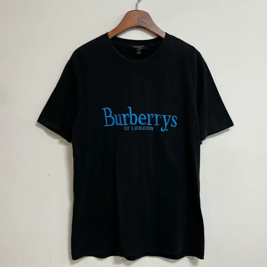 [BUNJANG] Burberry London Logo T-Shirt Black / 버버리 런던 로고 반팔티 블랙