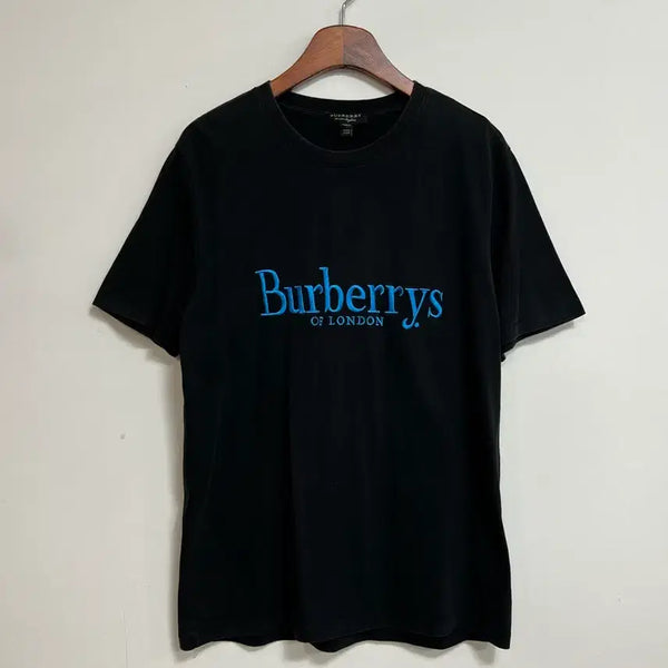 [BUNJANG] Burberry London Logo T-Shirt Black / 버버리 런던 로고 반팔티 블랙
