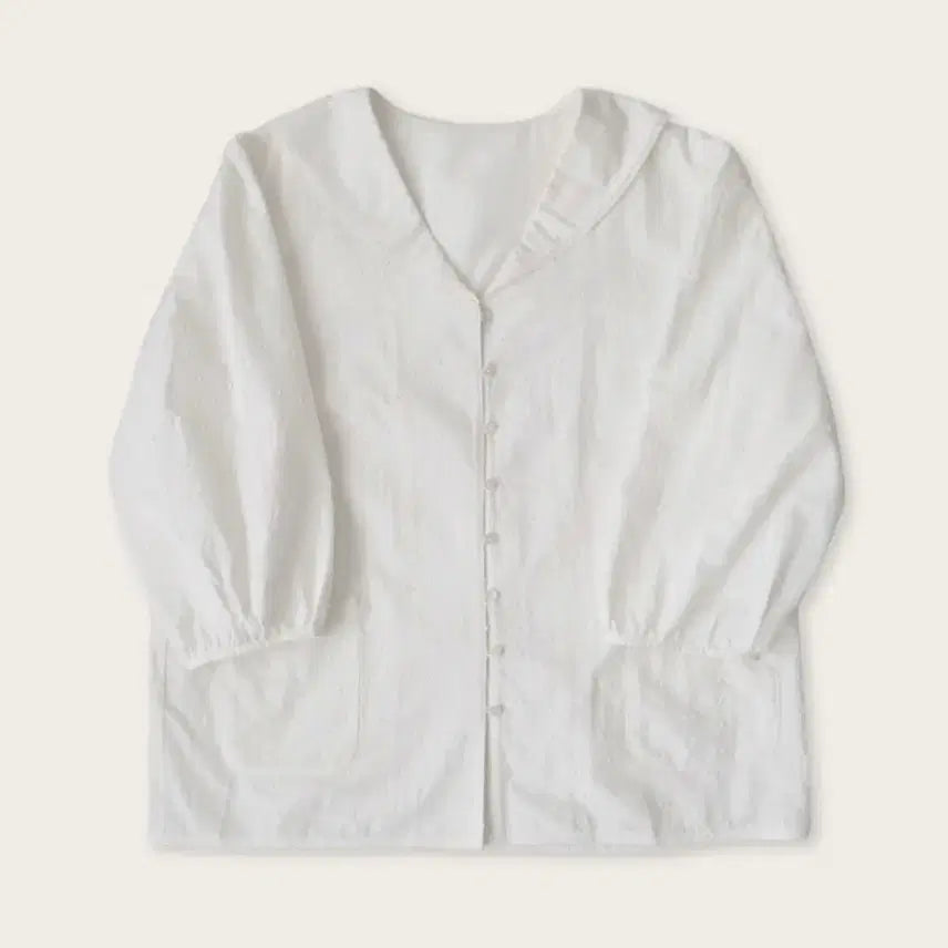 [BUNJANG] Atelier Lovesong Sailor Collar Blouse / Atelier Lovesong  세일러 카라 블라우스