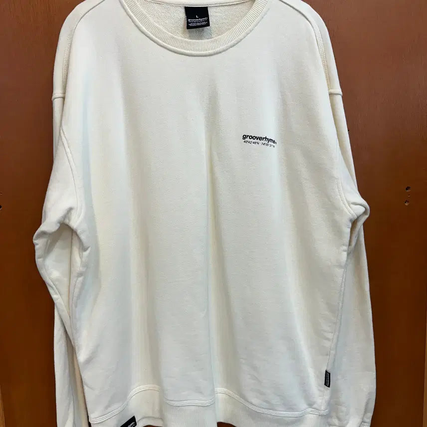 [BUNJANG] Groove Rhyme Sweatshirt (27J6-06) L / 그루브라임 맨투맨 (27J6-06)