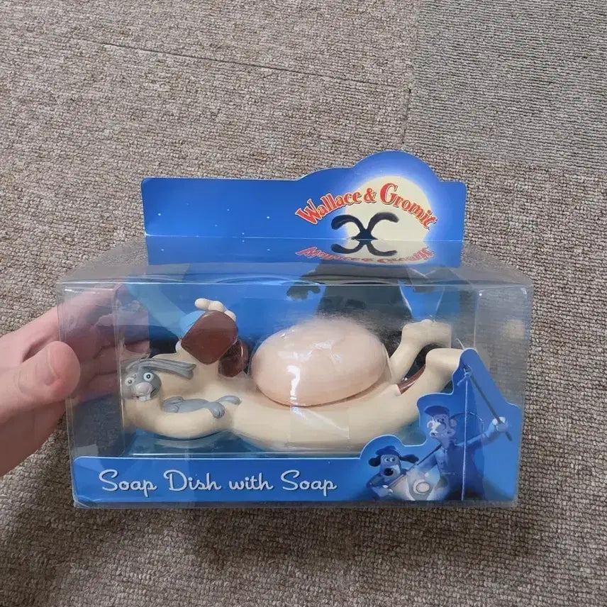 [BUNJANG] Wallace & Gromit Vintage Soap Dish / Display Prop / 월레스와 그로밋 비누 받침 빈티지 고전 완구 소품 장식 레트로