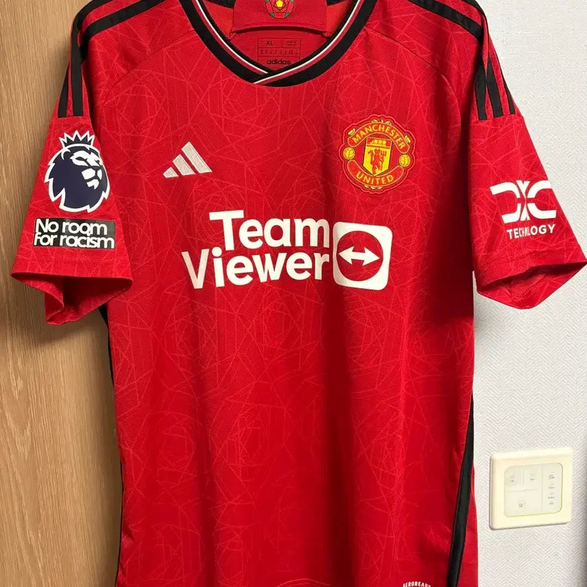 [BUNJANG] Manchester United 23-24 Home Short Sleeve Bruno Fernandes #8 Jersey XL / 23-24 맨체스터 유나이티드 홈 반팔 No.8 브루노 페르난데스 해외XL 새상품급 판매