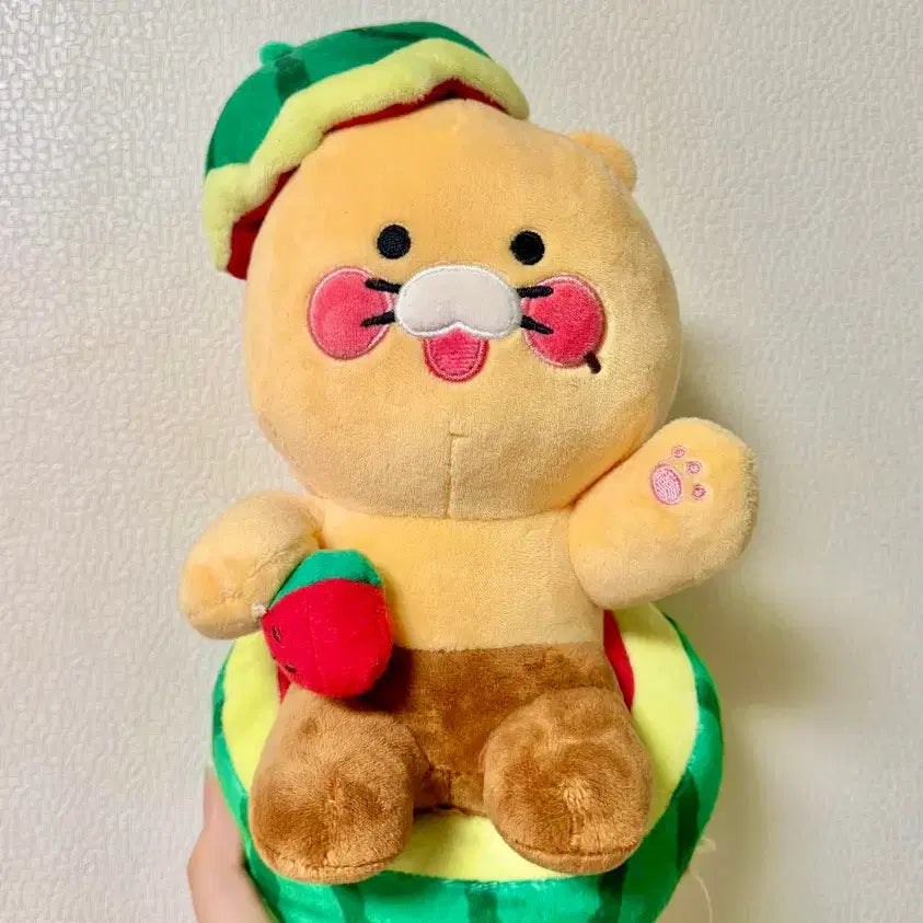 [BUNJANG] Kakao Friends Watermelon Choonsik Doll / 카카오프렌즈 수박 춘식이 인형