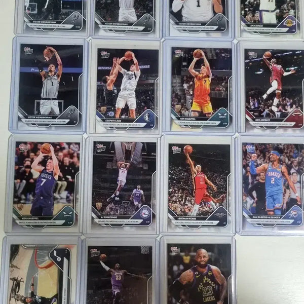 [BUNJANG] NBA Topps Now Trading Cards Bundle Set / NBA 탑스나우 일괄