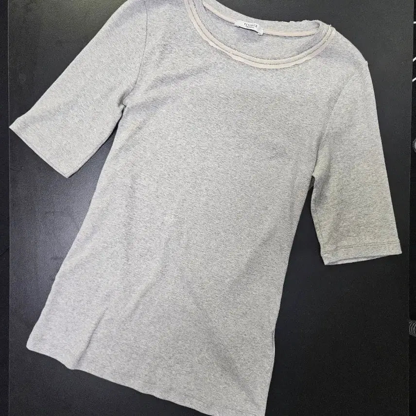 [BUNJANG] PESERICO Women's Silk Trim Cotton Shirt / 이태리명품 페세리코 (PESERICO)여성실크배색 면셔츠