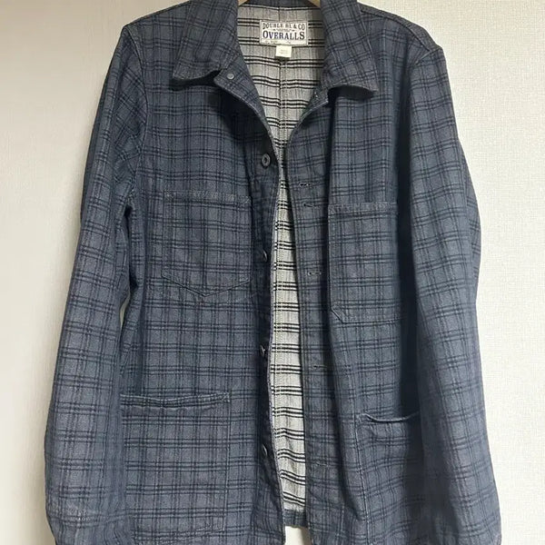 [BUNJANG] RRL Jacquard Denim Chore Jacket Large / 더블알엘 자카드 데님 초어자켓 라지