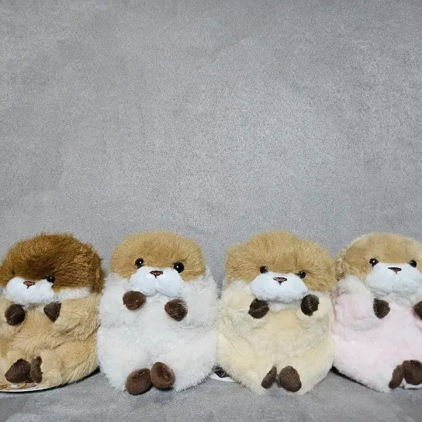 [BUNJANG] Wosowosojjang Dark Brown 12cm Keyring Plush / 속았지 우소우소짱 다크브라운 코커짱인줄 브라운 핑크 12cm 키링 인형
