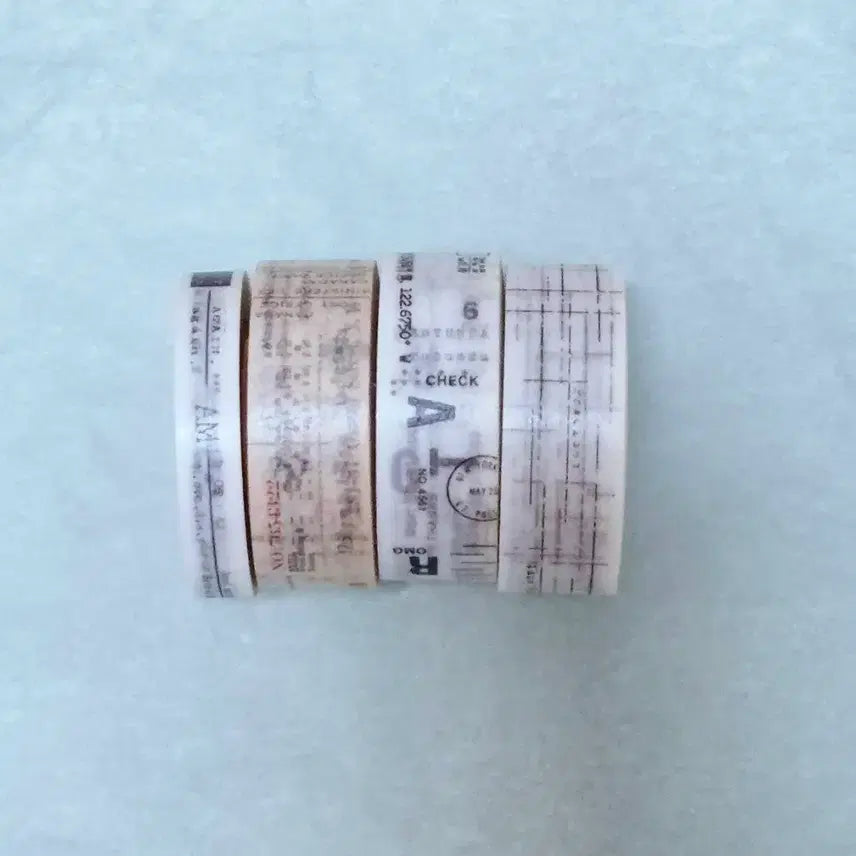 [BUNJANG] Kkakkongyi's Kkomjirak Washi Tape / 까꽁이의 꼼지락 빈티지 감티지 다꾸 마테