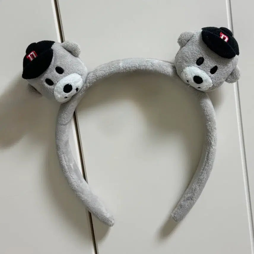 [BUNJANG] Doosan Bears Chewoong Mascot Headband / 두산 베어스 철웅이 머리띠