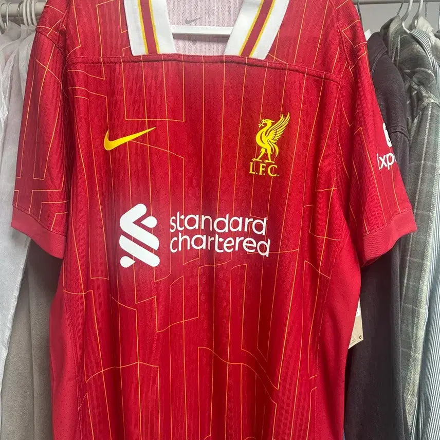 [BUNJANG] Liverpool 24-25 Authentic Home Jersey - No Name / 리버풀 24-25 홈 어센틱 노마킹