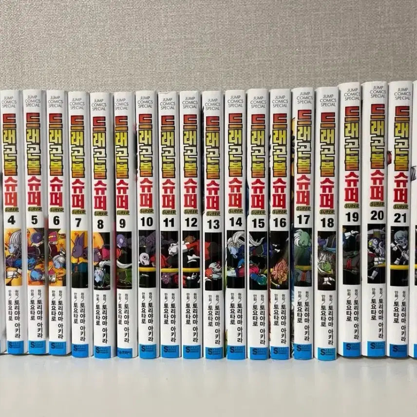 [BUNJANG] Dragon Ball Super Complete Set Manga / 드래곤볼 슈퍼 만화책 전권 (상태 매우좋음)