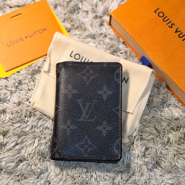 [BUNJANG] Louis Vuitton Monogram Eclipse Organizer Wallet / [정품] 루이비통 이클립스 오거나이저 지갑