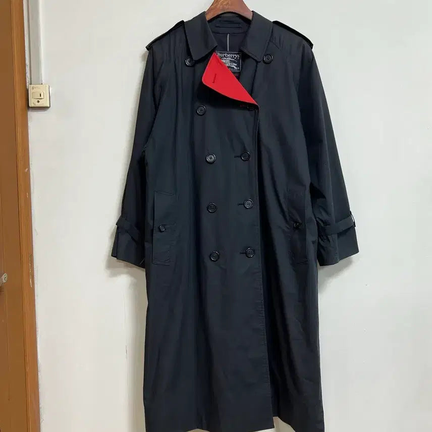 [BUNJANG] Burberrys Navy Trench Coat Size L / Burberrys 버버리 트렌치코트