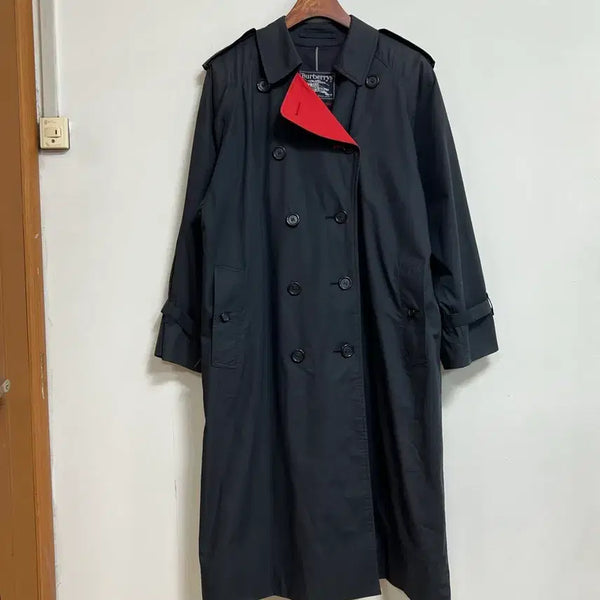 [BUNJANG] Burberrys Navy Trench Coat Size L / Burberrys 버버리 트렌치코트