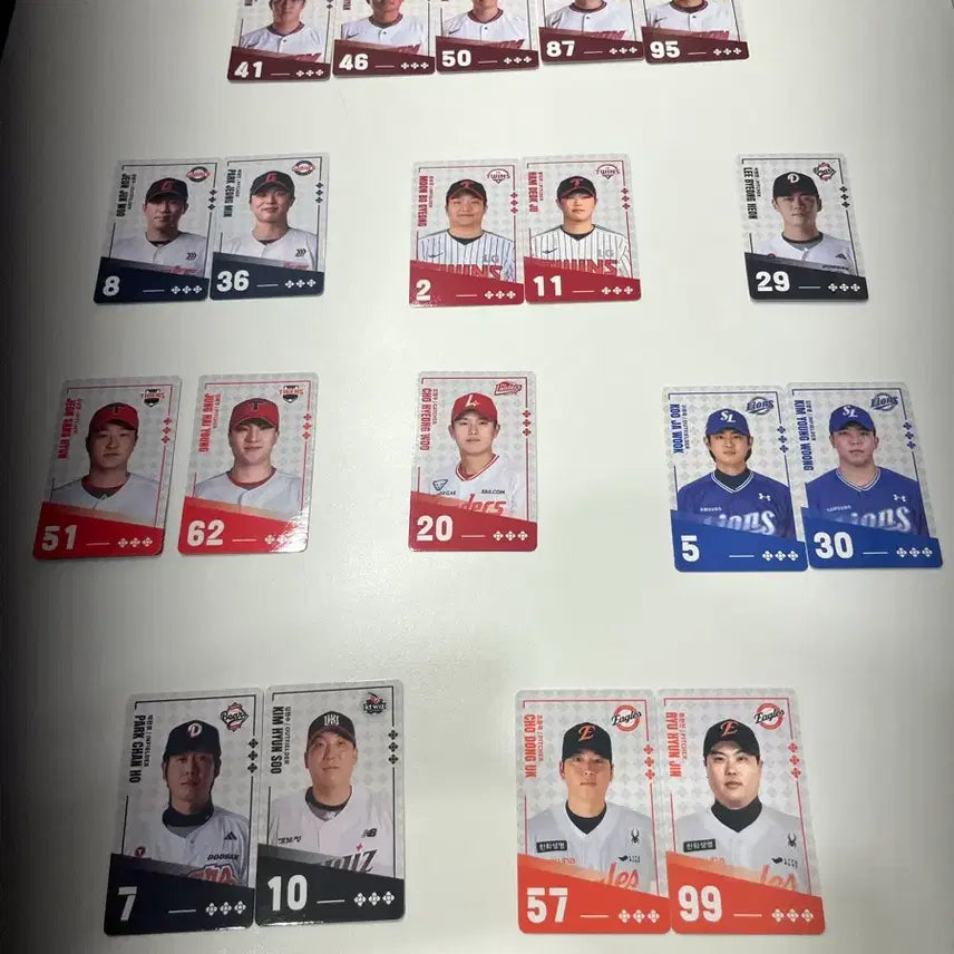 [BUNJANG] Paldo Bibimmyeon X KBO Collaboration Trading Cards / 팔도비빔면 X KBO 카드 판매