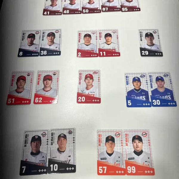 [BUNJANG] Paldo Bibimmyeon X KBO Collaboration Trading Cards / 팔도비빔면 X KBO 카드 판매