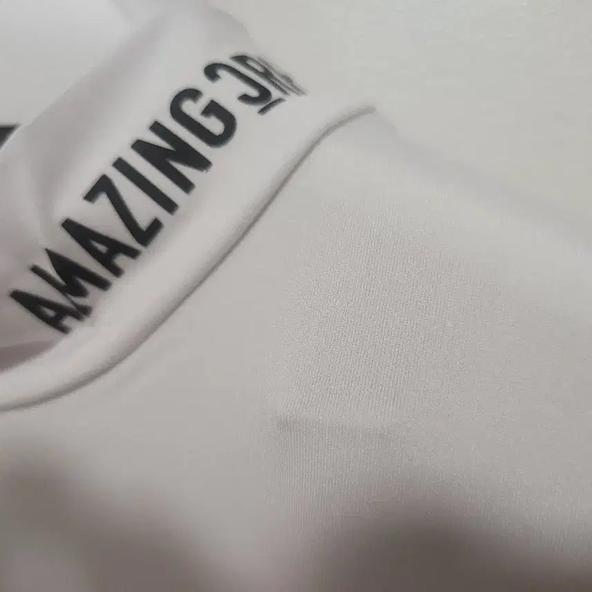 [BUNJANG] Amazingcree Golf Inner T-Shirt White (New) / 어메이징크리 골프 이너티 화이트 (새상품)