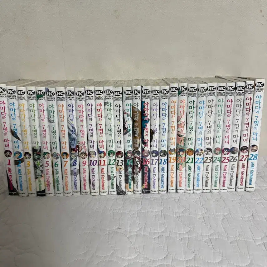 [BUNJANG] Manga Yamada-kun and the Seven Witches Complete Set (Volumes 1-28) / 야마다와 7명의 마녀 전권(1~28권)