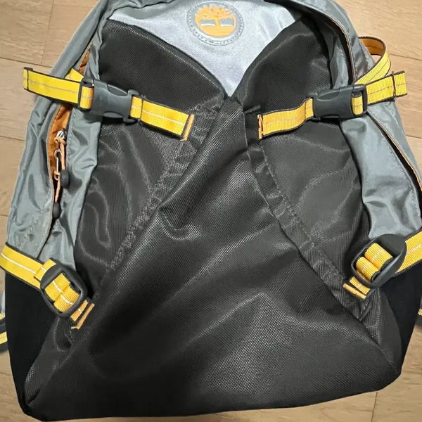 [BUNJANG] Timberland Backpack Grey Yellow / 팀버랜드 백팩 그레이 옐로우