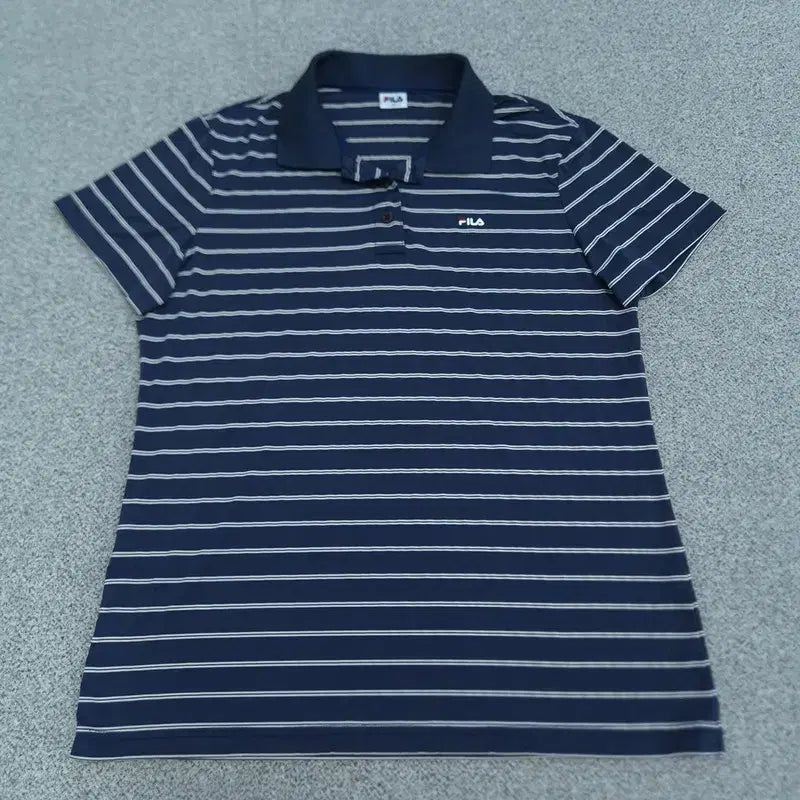 [BUNJANG] Fila Half-Sleeve Collared T-Shirt / 100 휠라 반팔 카라티 | 0727C20