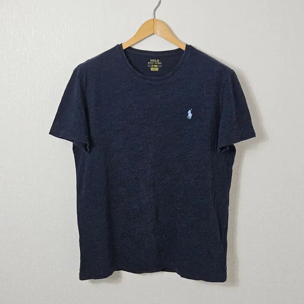 [BUNJANG] Polo Ralph Lauren Soft Cotton Crew Neck Short Sleeve T-Shirt / 폴로 랄프로렌 신형 라운드넥 반팔 티셔츠 소프트코튼 정품 M