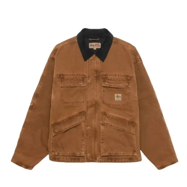 [BUNJANG] Stussy Washed Canvas Shop Jacket Bronze / XL) 스투시 워시드 캔버스 샵 자켓 브론즈