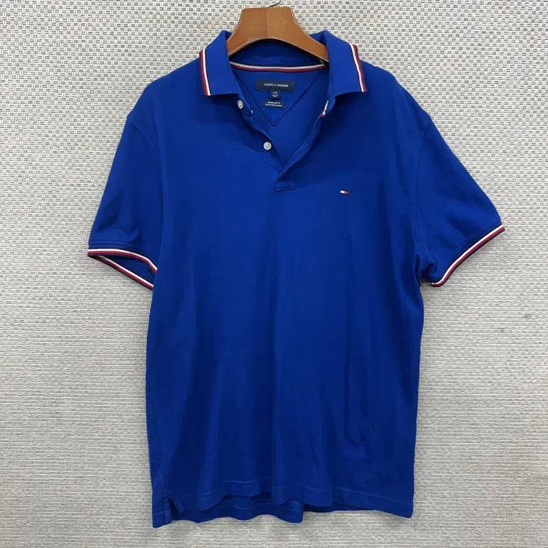 [BUNJANG] Tommy Hilfiger Short Sleeve Polo Shirt L / 타미힐피거 반팔카라티 L H00015