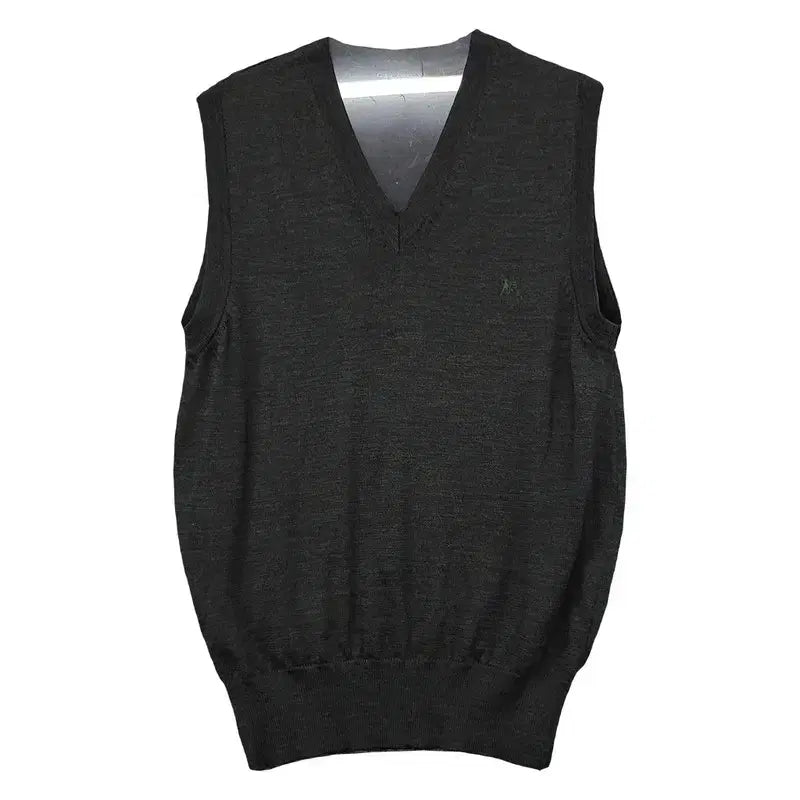 [BUNJANG] Galaxy Grey Knit Vest 95 / 갤럭시 그레이 니트 조끼 95