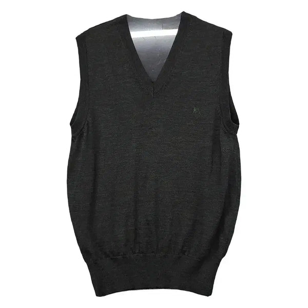 [BUNJANG] Galaxy Grey Knit Vest 95 / 갤럭시 그레이 니트 조끼 95