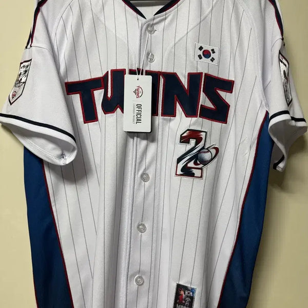 [BUNJANG] LG Twins Moon Bo-kyung Player Uniform (Size 100) / [100] LG 트윈스 문보경 플레이어 유니폼