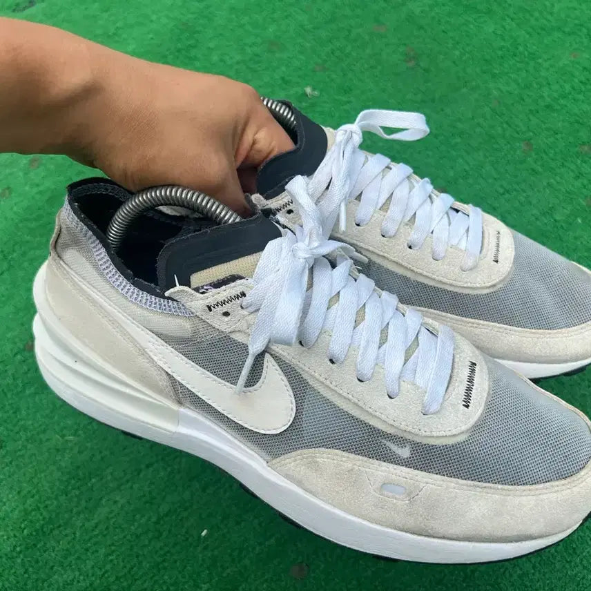 [BUNJANG] Nike Waffle One Summit White Sneakers / 나이키 와플원 써밋화이트 운동화 270mm