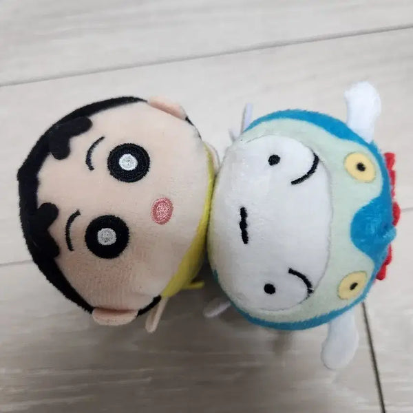 [BUNJANG] Crayon Shin-chan Shin-chan & Shiro Doll Bundle Set / 짱구는못말려 짱구, 흰둥이 인형 일괄